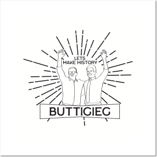 Buttigieg let's make history political shirt Posters and Art